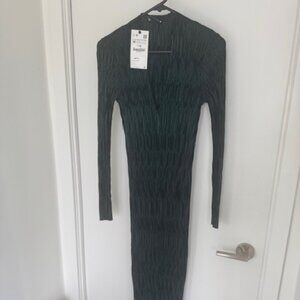 Dark Green Zara Dress